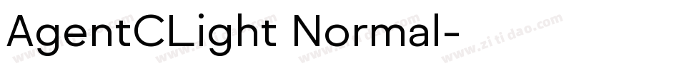 AgentCLight Normal字体转换